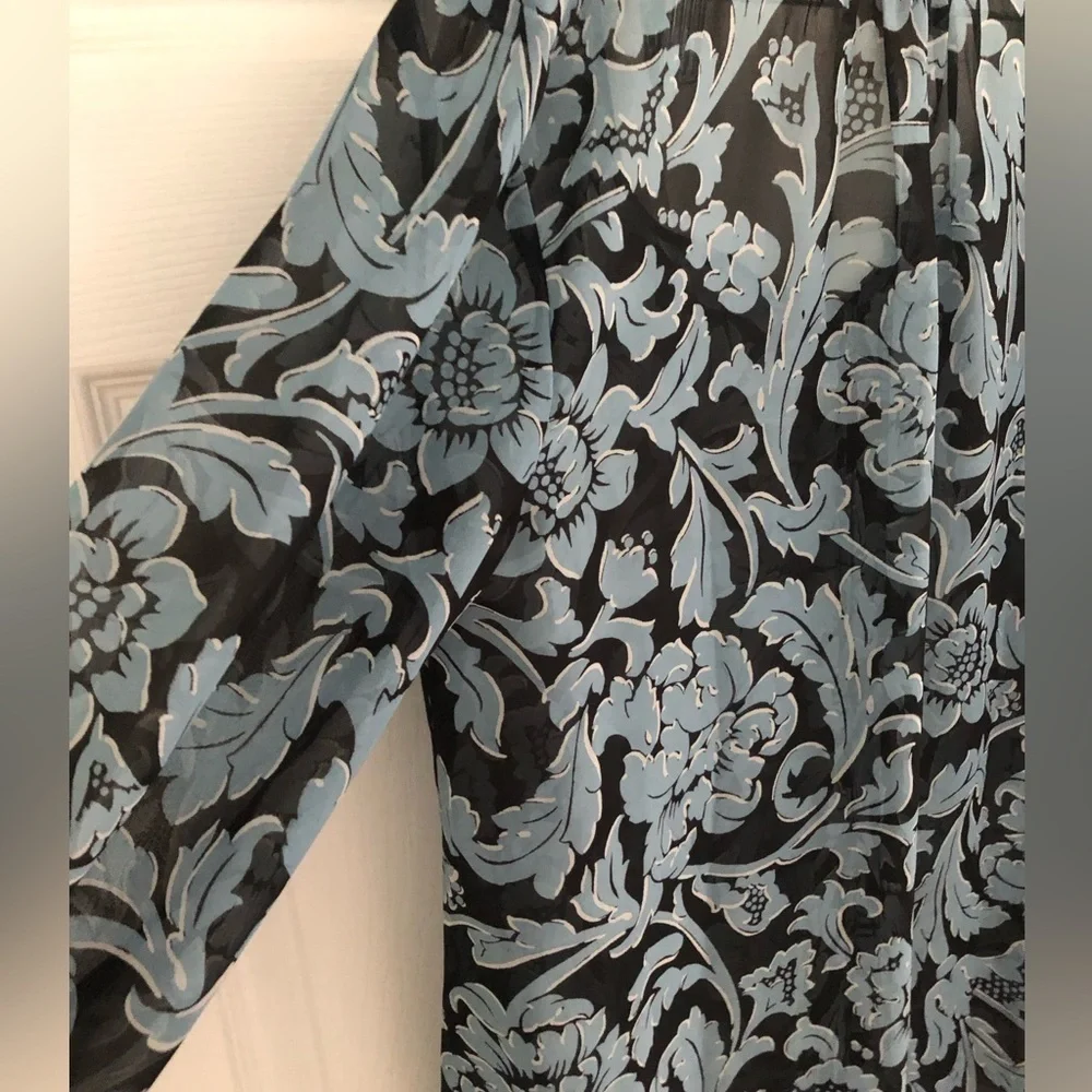 NWT Ann Taylor LOFT Asymmetrical Crew neck Blouse - Picture 3 of 9